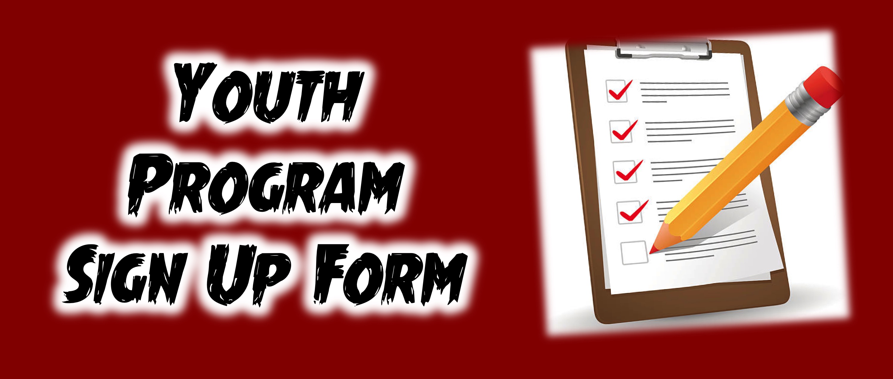 Youth Program Sign Up Form link
